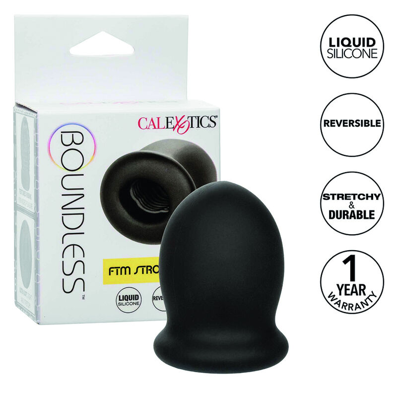 Calexotics-Boundless Ftm Stroker Reversibile 5 cm-Silicone · Masturbatori (immagine 8)