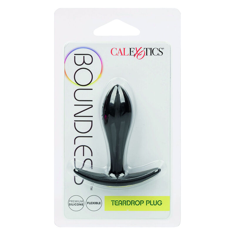 Calexotics-Boundless Plug anale Forma sottile lacrimale, Silicone · Giocattoli anali (immagine 6)