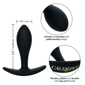 Calexotics-Boundless Plug anale Forma sottile lacrimale, Silicone · Giocattoli anali (immagine 5)