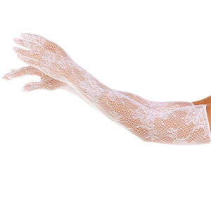 Leg Avenue-Guanti Rete Floreale · Accessori lingerie