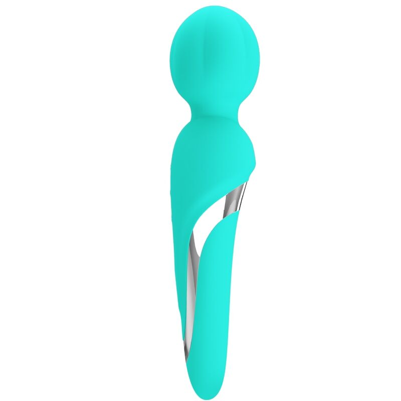 High Tech-Walter Bacchetta Vibrante Verde Aqua-Silicone, 7 velocità 9 High Tech-Walter Bacchetta Vibrante Verde Aqua-Silicone, 7 velocità — PRETTY LOVE · Vibratori (imaginea 9)