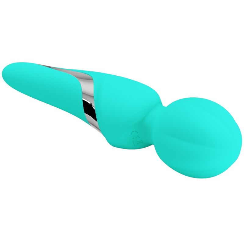 High Tech-Walter Bacchetta Vibrante Verde Aqua-Silicone, 7 velocità 8 High Tech-Walter Bacchetta Vibrante Verde Aqua-Silicone, 7 velocità — PRETTY LOVE · Vibratori (imaginea 8)