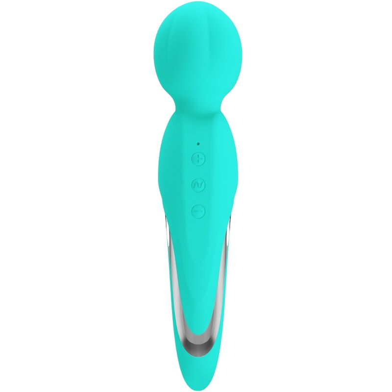 High Tech-Walter Bacchetta Vibrante Verde Aqua-Silicone, 7 velocità 1 High Tech-Walter Bacchetta Vibrante Verde Aqua-Silicone, 7 velocità — PRETTY LOVE · Vibratori