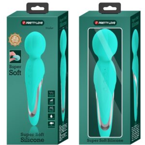 High Tech-Walter Bacchetta Vibrante Verde Aqua-Silicone, 7 velocità 13 High Tech-Walter Bacchetta Vibrante Verde Aqua-Silicone, 7 velocità — PRETTY LOVE · Vibratori (imaginea 4)