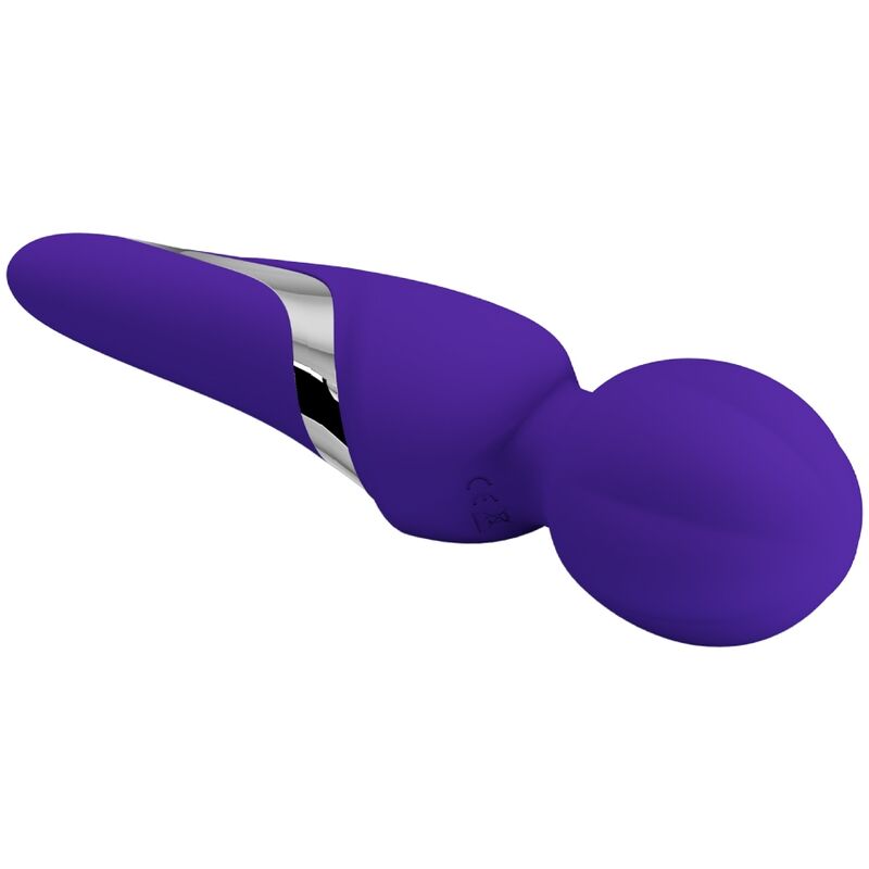 High Tech-Walter Vibratore Wand Silicone, 7 velocità, USB — PRETTY LOVE · Vibratori (immagine 15)