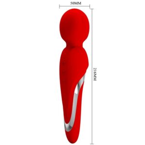 High Tech-Walter Vibratore Wand Silicone, 7 velocità, USB — PRETTY LOVE · Vibratori (immagine 3)