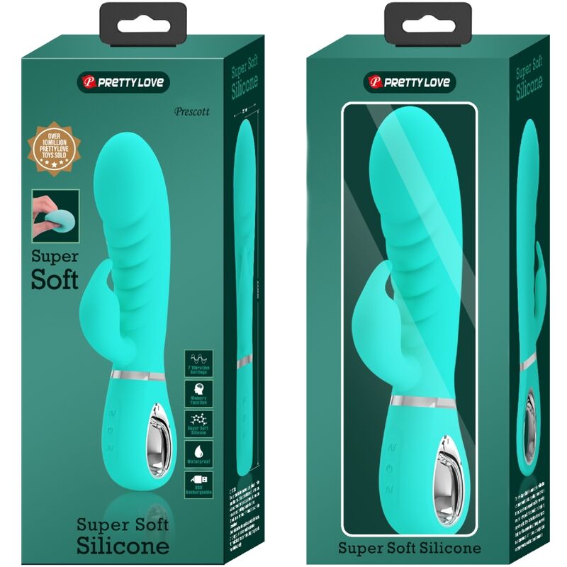 High Tech-Prescott Vibratore Multifunzione G-spot Aqua 2 High Tech-Prescott Vibratore Multifunzione G-spot Aqua — PRETTY LOVE · Vibratori (imaginea 2)