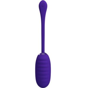 Fun Toys-Kirk Uovo Vibrante Ricaricabile Viola-Silicone, 12 velocità — PRETTY LOVE · Vibratori (imaginea 2)
