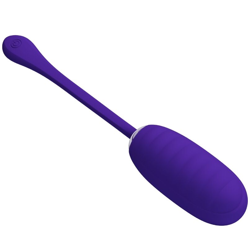 Fun Toys-Kirk Uovo Vibrante Ricaricabile Viola-Silicone, 12 velocità 1 Fun Toys-Kirk Uovo Vibrante Ricaricabile Viola-Silicone, 12 velocità — PRETTY LOVE · Vibratori