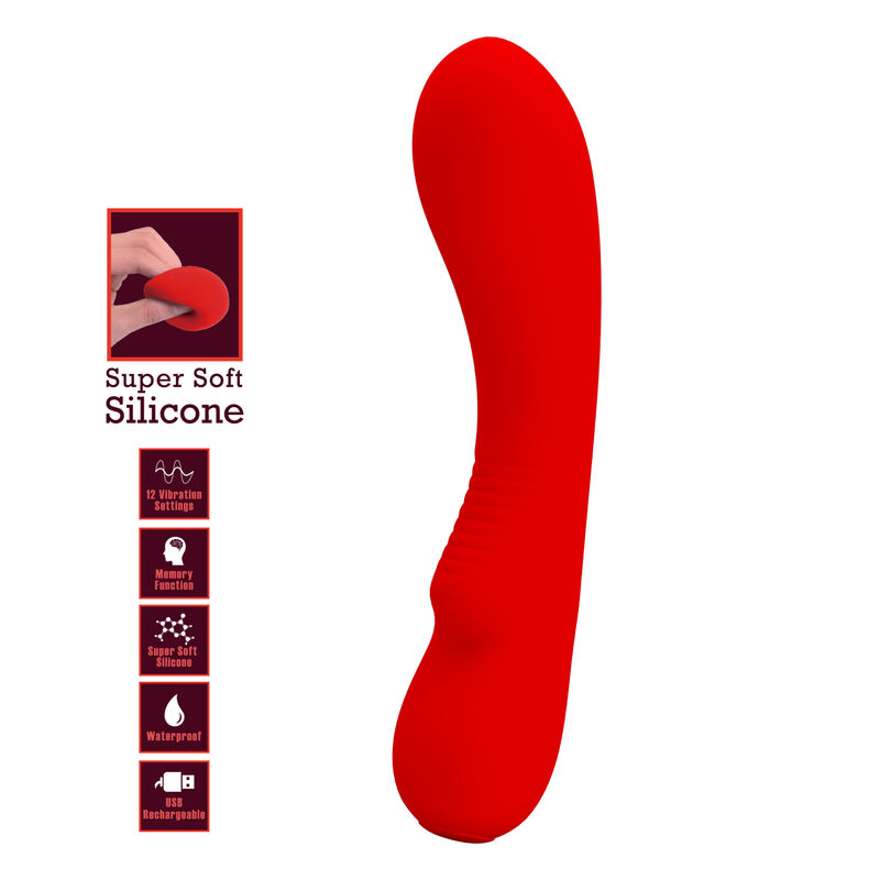 Pretty Love-Prescott Vibratore Ricaricabile Silicone 12 velocità 6 Pretty Love-Prescott Vibratore Ricaricabile Silicone 12 velocità · Vibratori (imaginea 6)