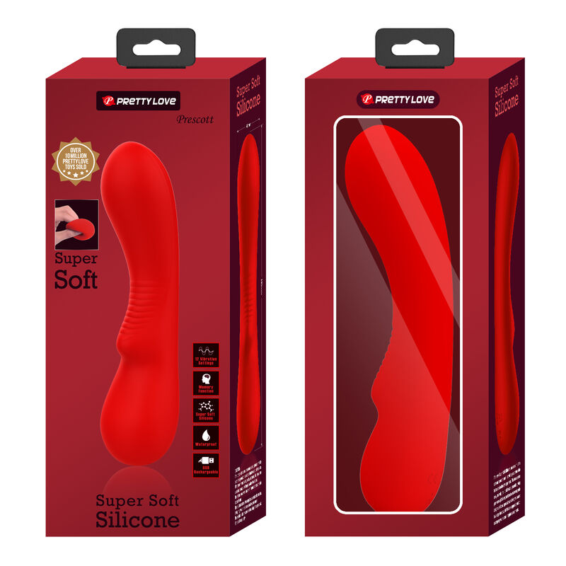 Pretty Love-Prescott Vibratore Ricaricabile Silicone 12 velocità 4 Pretty Love-Prescott Vibratore Ricaricabile Silicone 12 velocità · Vibratori (imaginea 4)