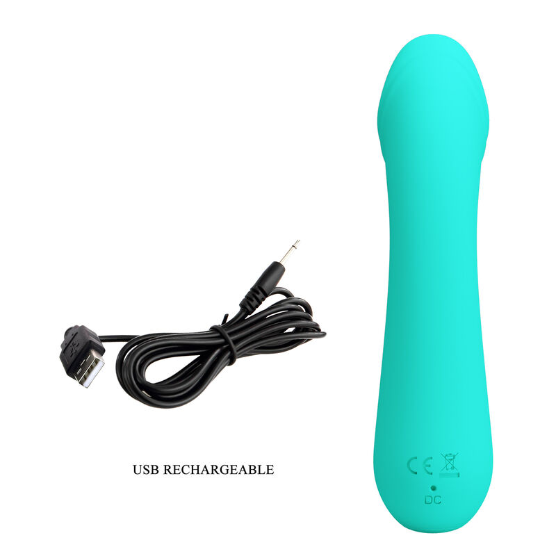 Fun Toys-Cetus Vibratore Ricaricabile Aqua Green-Silicone, 12 velocità 8 Fun Toys-Cetus Vibratore Ricaricabile Aqua Green-Silicone, 12 velocità — PRETTY LOVE · Vibratori (imaginea 8)