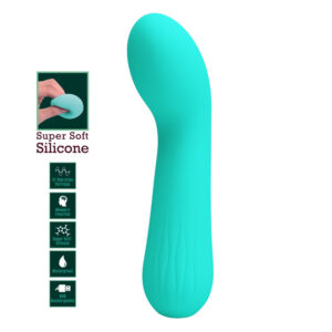 Pretty Love-Vibratore Fauno per Punto G Verde Aqua · Vibratori (imaginea 7)