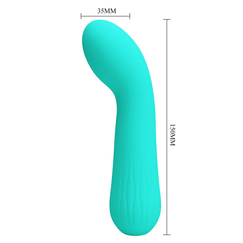 Pretty Love-Vibratore Fauno per Punto G Verde Aqua · Vibratori (imaginea 5)
