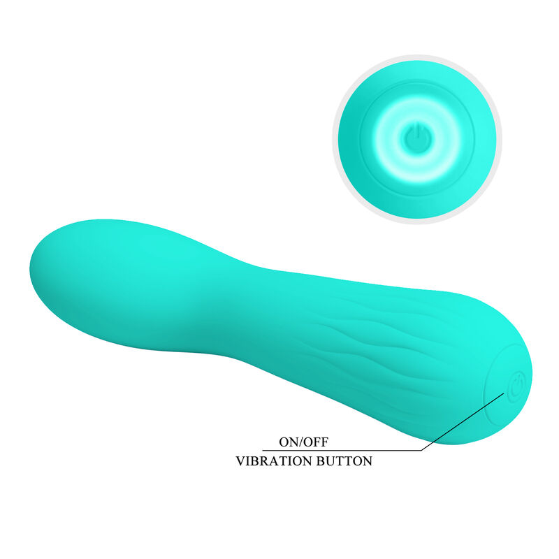 Pretty Love-Vibratore Fauno per Punto G Verde Aqua · Vibratori (imaginea 6)