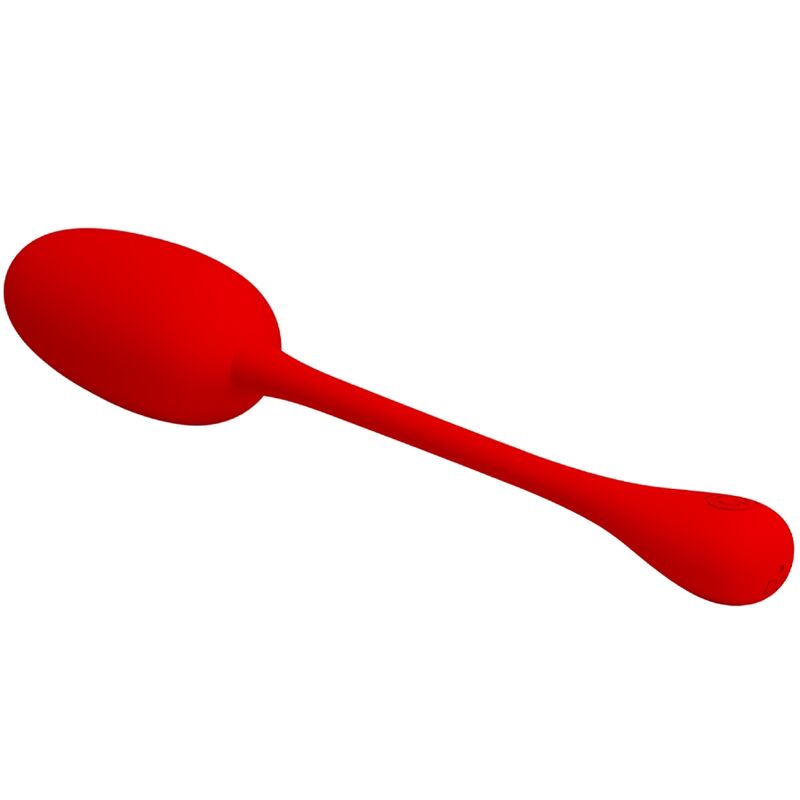 Fun Toys-Knucker Uova Vibratore Rosso Ricaricabile-Silicio, 12 velocità — PRETTY LOVE · Vibratori (imaginea 4)