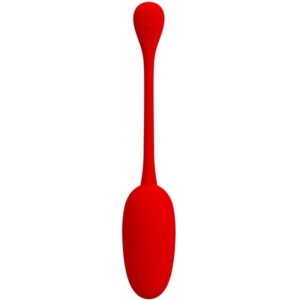 Fun Toys-Knucker Uova Vibratore Rosso Ricaricabile-Silicio, 12 velocità — PRETTY LOVE · Vibratori (imaginea 5)