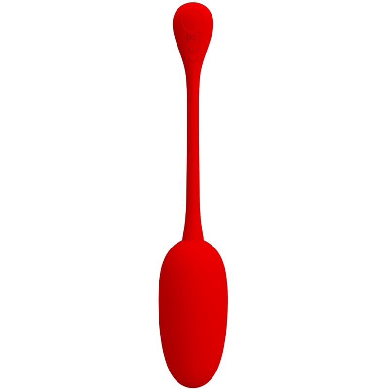 Fun Toys-Knucker Uova Vibratore Rosso Ricaricabile-Silicio, 12 velocità — PRETTY LOVE · Vibratori (imaginea 5)