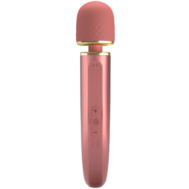 Pretty Love-Massaggiatore Wand con Testa Rotonda in Silicone, 7 modalità
