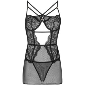 Livco Corsetti Fashion-Baririn LC-90633 Gonna + Tanga Nero · Lingerie spicy & Bodystocking (imaginea 3)