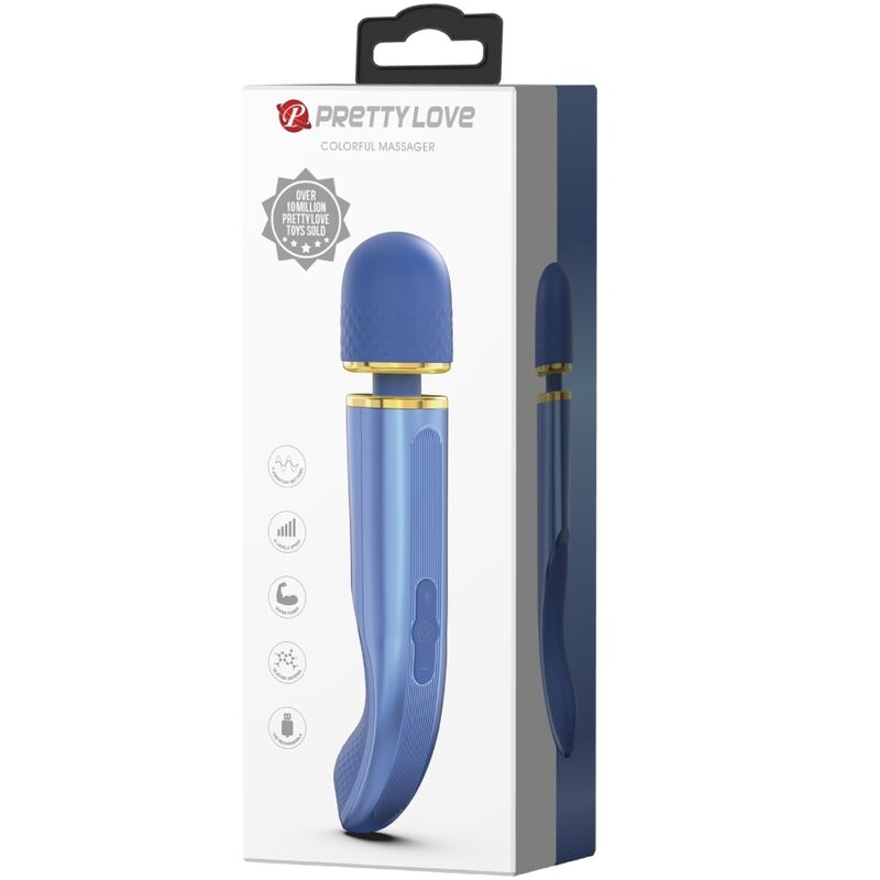 Pretty Love-Massaggiatore Wand con Testa Rotonda in Silicone, 7 modalità 48 Pretty Love-Massaggiatore Wand con Testa Rotonda in Silicone, 7 modalità · Vibratori (imaginea 30)