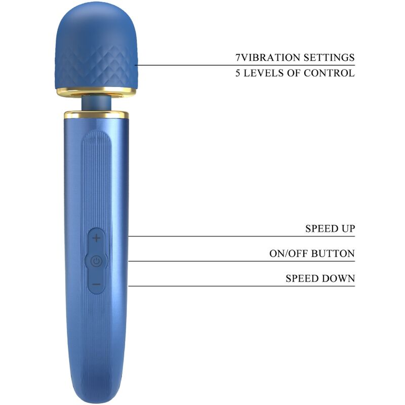 Pretty Love-Massaggiatore Wand con Testa Rotonda in Silicone, 7 modalità 40 Pretty Love-Massaggiatore Wand con Testa Rotonda in Silicone, 7 modalità · Vibratori (imaginea 22)