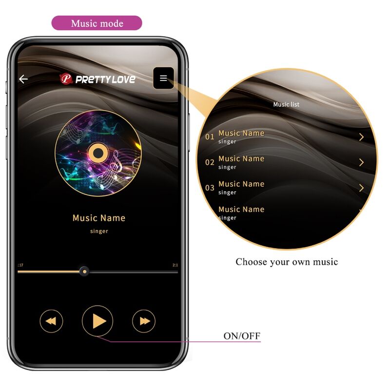 App Series-Jayleen Vibratore con Controllo tramite App — PRETTY LOVE · Vibratori (imaginea 10)