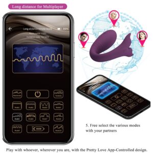 App Series-Jayleen Vibratore con Controllo tramite App — PRETTY LOVE · Vibratori (imaginea 2)