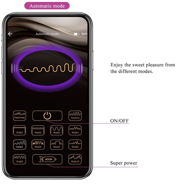 App Series-Catalina Vibratore Controllato da App 6 App Series-Catalina Vibratore Controllato da App — PRETTY LOVE · Vibratori (imaginea 6)