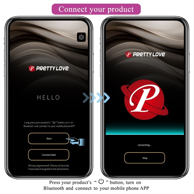 App Series-Jefferson Plug anale Controllato tramite App — PRETTY LOVE · Giocattoli anali (immagine 17)