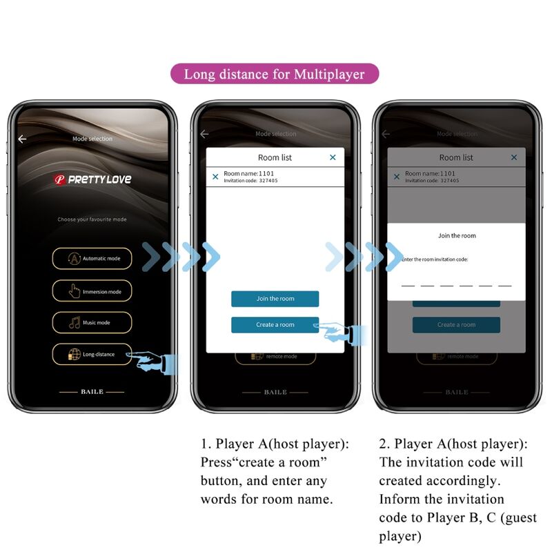 App Series-Jefferson Plug anale Controllato tramite App — PRETTY LOVE · Giocattoli anali (immagine 14)