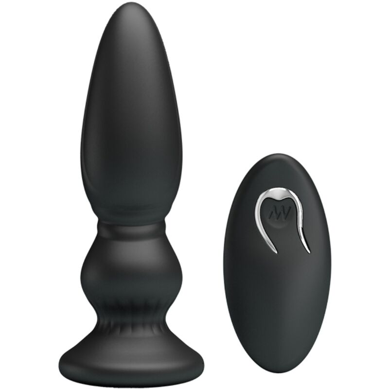 Mr Play-Potente vibratore Plug anale con telecomando 1 Mr Play-Potente vibratore Plug anale con telecomando · Giocattoli anali