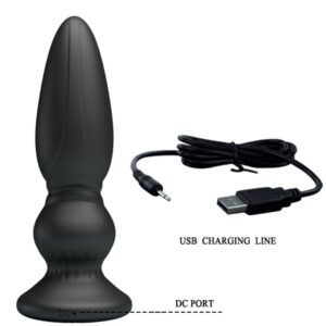 Mr Play-Potente vibratore Plug anale con telecomando 14 Mr Play-Potente vibratore Plug anale con telecomando · Giocattoli anali (immagine 5)