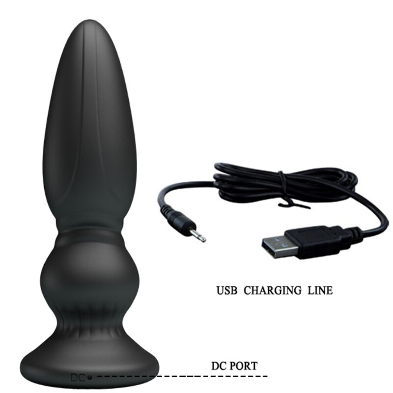 Mr Play-Potente vibratore Plug anale con telecomando 5 Mr Play-Potente vibratore Plug anale con telecomando · Giocattoli anali (immagine 5)