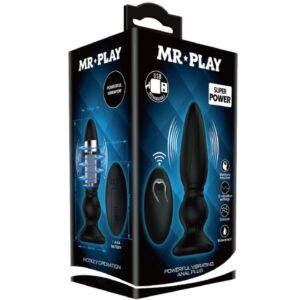 Mr Play-Potente vibratore Plug anale con telecomando 12 Mr Play-Potente vibratore Plug anale con telecomando · Giocattoli anali (immagine 3)