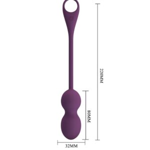 App Series-Elvira Palline vaginali Controllo remoto tramite — PRETTY LOVE · Vibratori (imaginea 7)