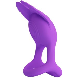Pretty Love-Silas Anello Vibratore per Pene in Silicone · Anelli & Guaine per pene (immagine 18)