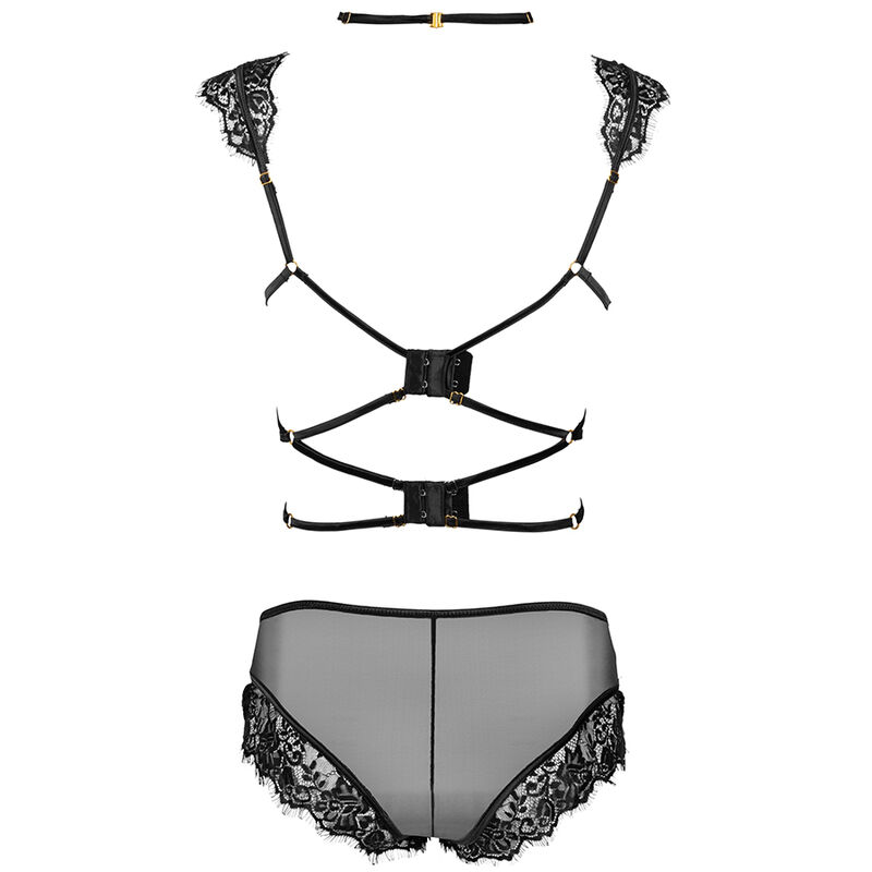 Livco Corsetti Fashion-Palmenom LC-90614 Reggiseno + Mutandine · Lingerie sexy donna (imaginea 3)