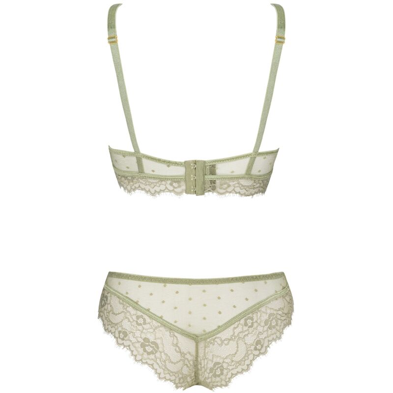 Livco Corsetti Fashion-Pine LC-90667 Reggiseno + Mutandine Cachi · Lingerie sexy donna (imaginea 6)