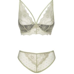 Livco Corsetti Fashion-Pine LC-90667 Reggiseno + Mutandine Cachi · Lingerie sexy donna (imaginea 5)