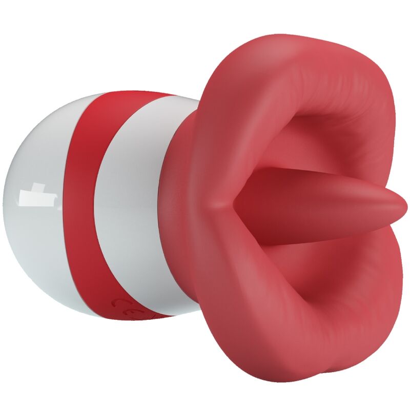 High Tech-Mina Stimolatore di Lingua Rosso Aperto-TPR, 10 velocità 3 High Tech-Mina Stimolatore di Lingua Rosso Aperto-TPR, 10 velocità — PRETTY LOVE · Vibratori (imaginea 3)
