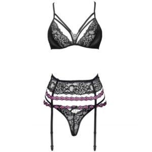 Livco Corsetti Fashion-Snehana LC-90443 Reggiseno + Giarrettiera · Lingerie spicy & Bodystocking (imaginea 3)