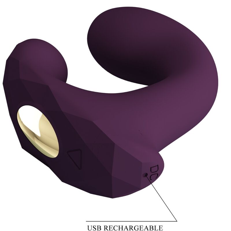 Pretty Love-Vibratore per Coppia Billy Viola con Applicazione · Giocattoli per coppie (immagine 5)