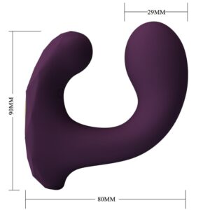 Pretty Love-Vibratore per Coppia Billy Viola con Applicazione · Giocattoli per coppie (immagine 4)