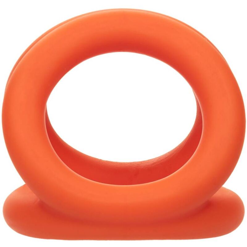 Calexotics-Alpha Tri-ring Arancione-Silicio, Impermeabile · Anelli & Guaine per pene (immagine 8)