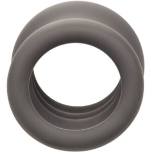 Calexotics-Alpha Scrotum Stretching Ring Nero-Silicone, impermeabile · Anelli & Guaine per pene (immagine 8)
