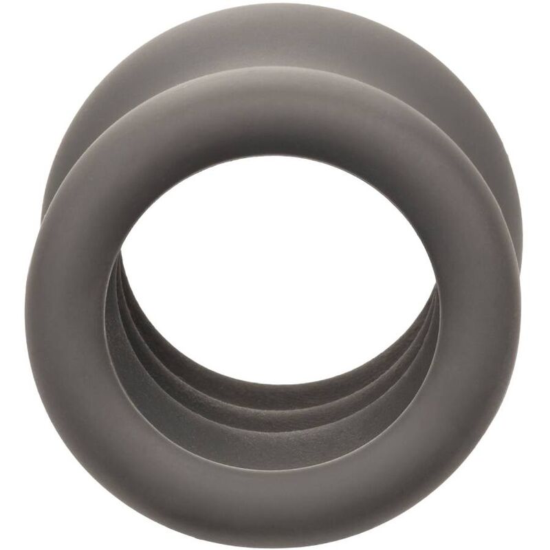 Calexotics-Alpha Scrotum Stretching Ring Nero-Silicone, impermeabile · Anelli & Guaine per pene (immagine 8)
