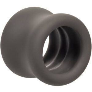 Calexotics-Alpha Scrotum Stretching Ring Nero-Silicone, impermeabile · Anelli & Guaine per pene (immagine 5)