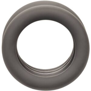 Calexotics-Alpha Scrotum Stretching Ring Nero-Silicone, impermeabile · Anelli & Guaine per pene (immagine 4)