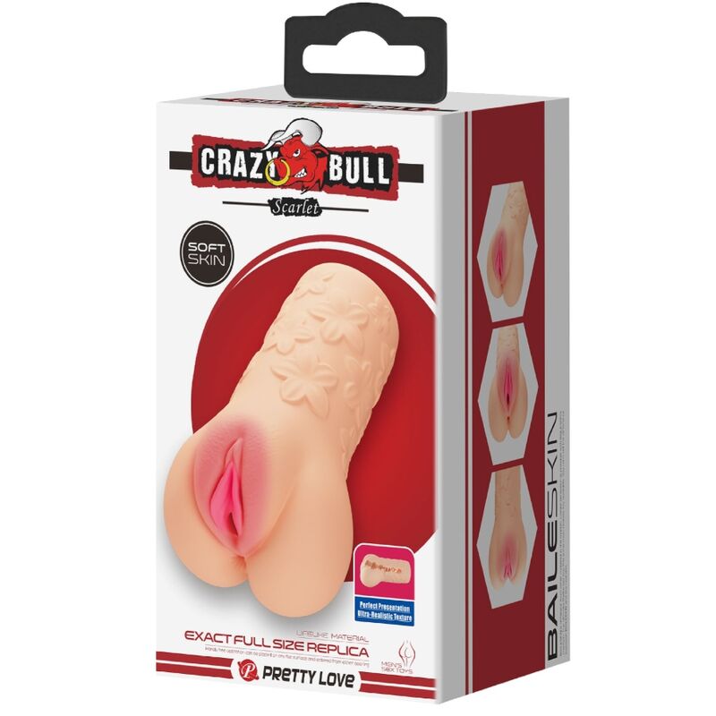 Crazy Bull-Scarlet Masturbatore a Forma di Vagin-Silicone · Masturbatori (imaginea 5)